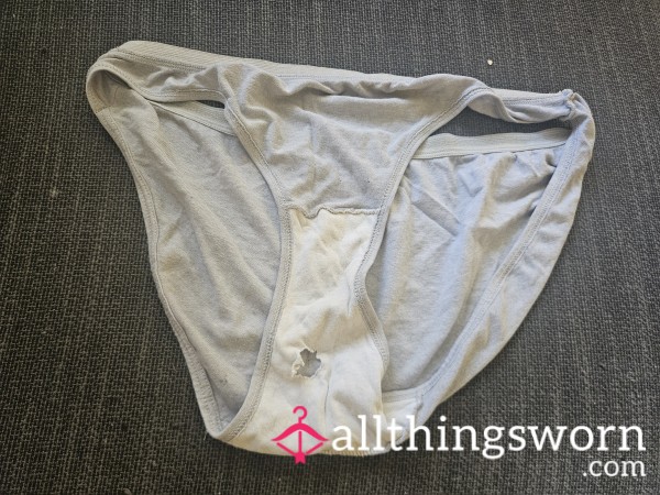 Holey Cotton Panties Size 7 Fruit Of The Loom