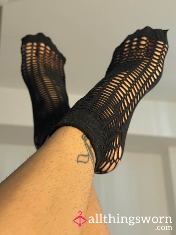 Holey Fishnet Socks 🎣