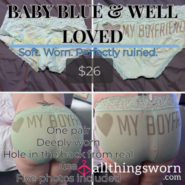 Holey Well Worn Panties.