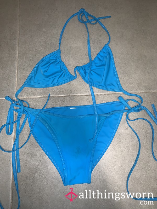 Holiday Bikini , Worn For A Full Week X
