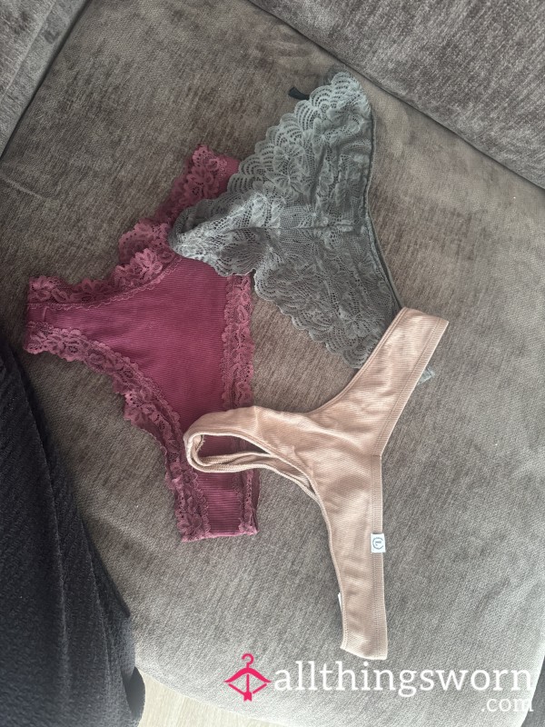 Holiday Panties - 3 Pairs