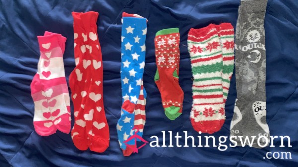 Holiday Themed Socks