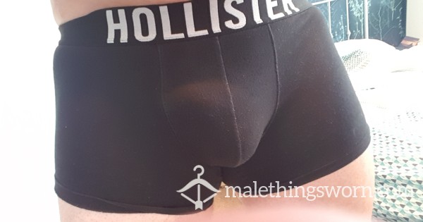 Hollister Black Boxers