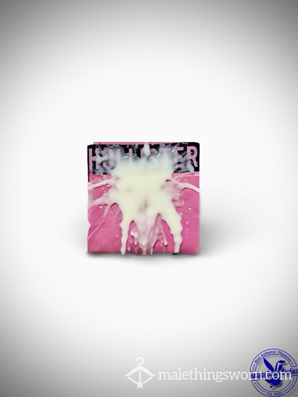 Hollister Boxer Briefs Soaked In My Thick, Pent-Up Week-and-a-Half C*m Load – Creamy Pink Perfection, Heavy Musk & Sticky Overflow For Your Dirty Obsession!