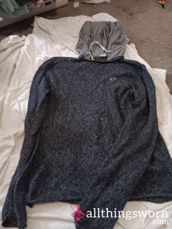 Hollister Hooded Knit Pullover