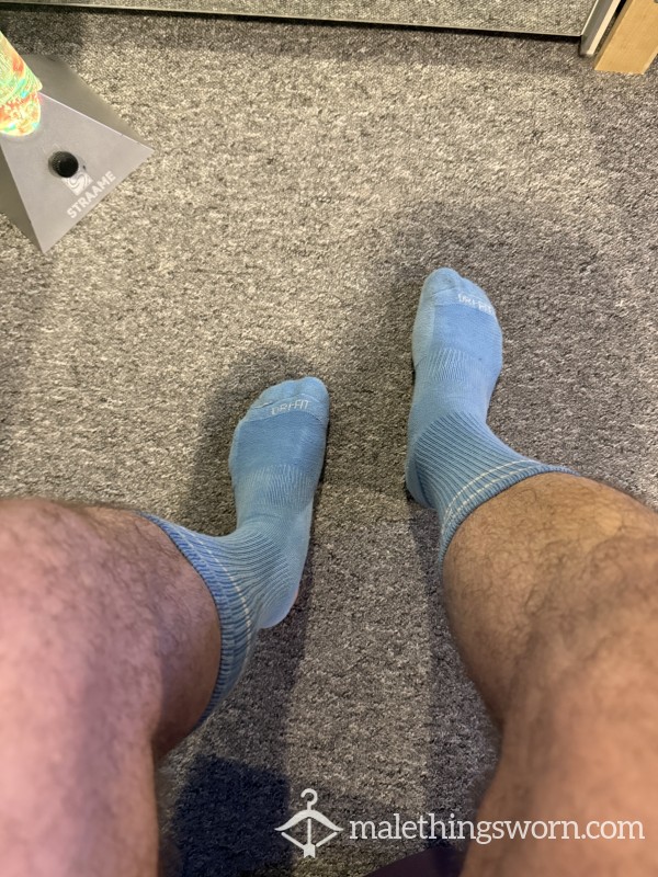 Holy Blue Football Socks