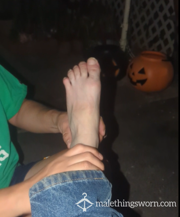 Homeless Foot Rub