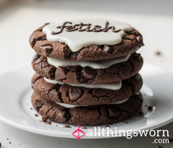 Homemade Fetish Cookies Baked Fresh With Skye's Secret Ingredient