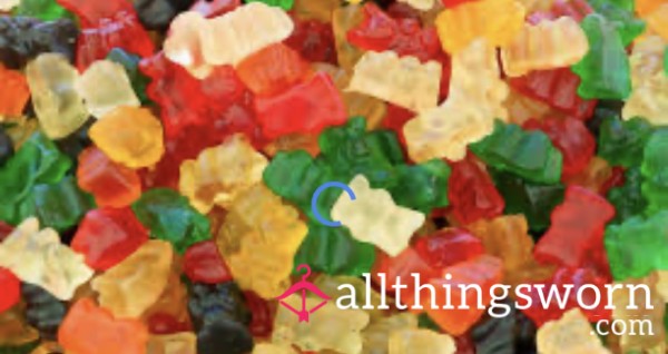 Homemade “lemonade” Gummy Bears 😈