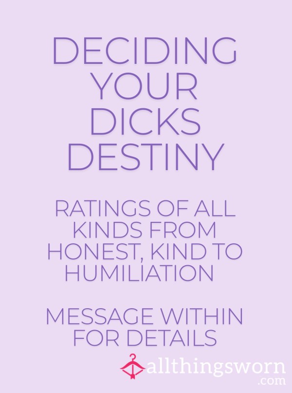 Honest D*ck Rating By A Goddess Who Tells The Truth