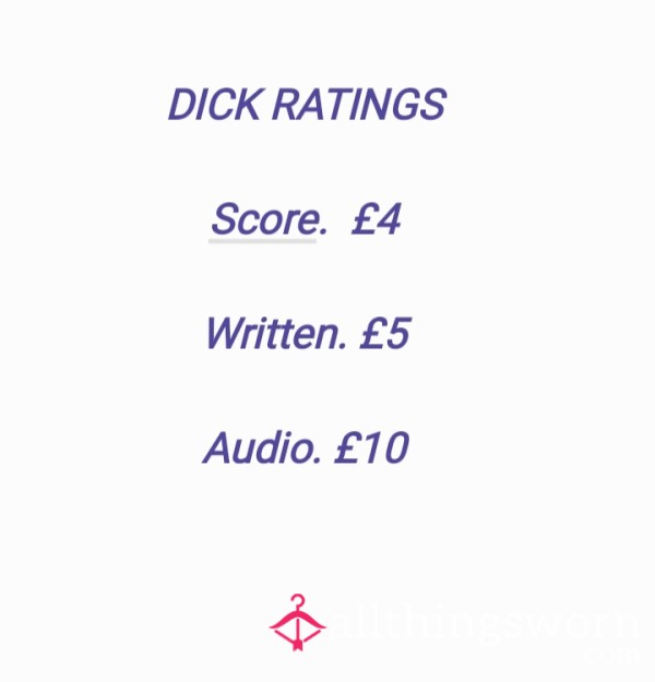 Honest D*ck Rating Who's Brave Enough