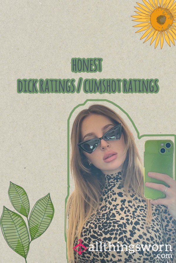 Written D*ck Rating/c*mshot Rating