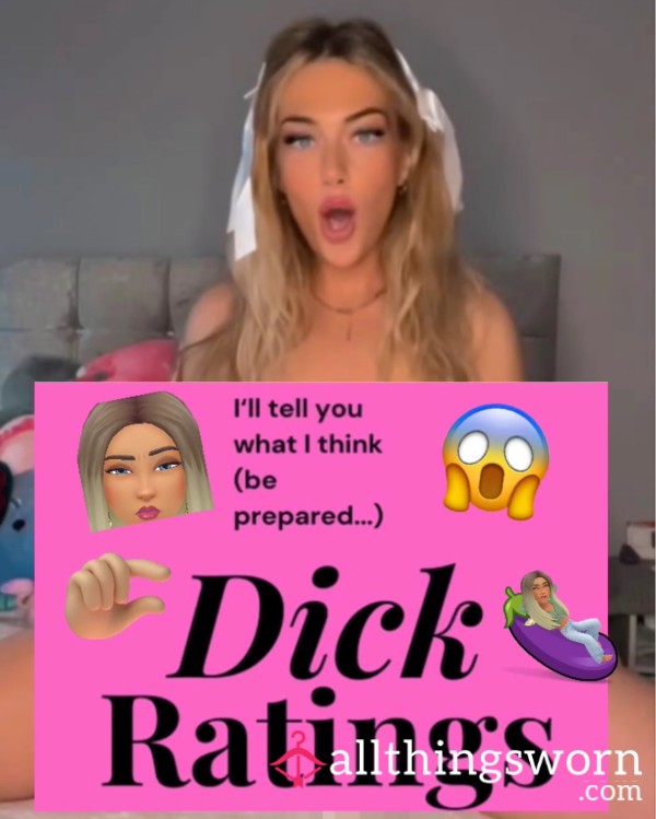 😈🍆Honest Video D*ckRating