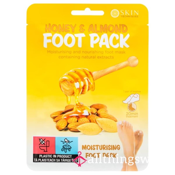 Honey & Almond Footmask 🍯