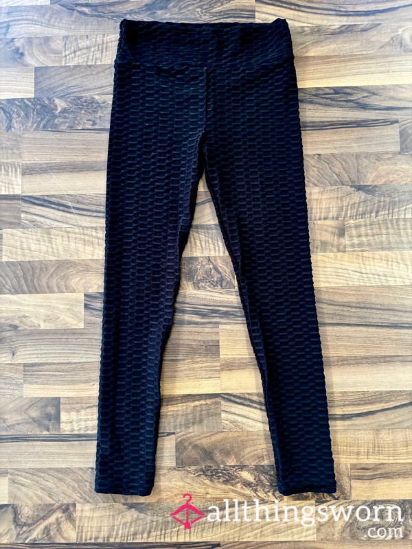 Honeycomb Leggings" Or "scrunch Bu*t Leggings