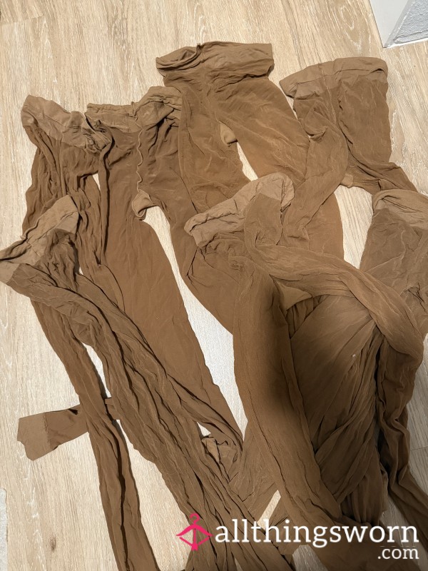 Hooters Girl Pantyhose Used/worn😘