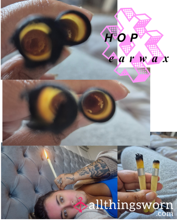 HOP  CANDLE EAR WAX With Psoriasis Dead Skin