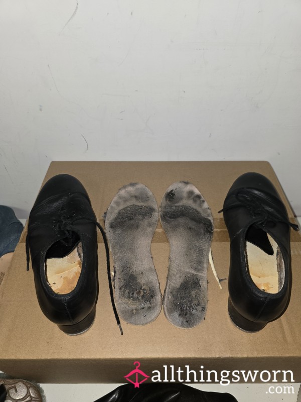 HORRENDOUS FILTHY DANCE SHOES WITH INSOLES