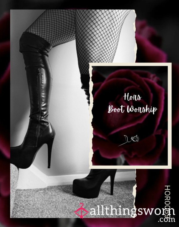 🌹 Hors Boot Worship 🌹