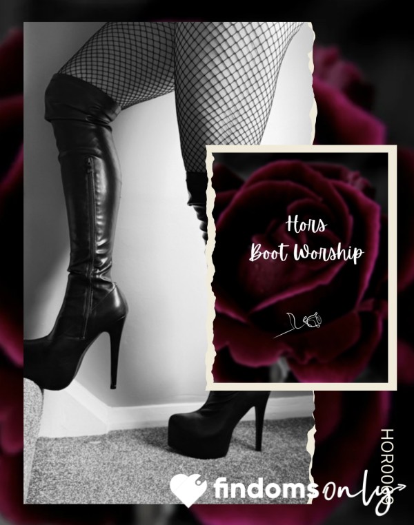 🌹 Hors Boot Worship 🌹