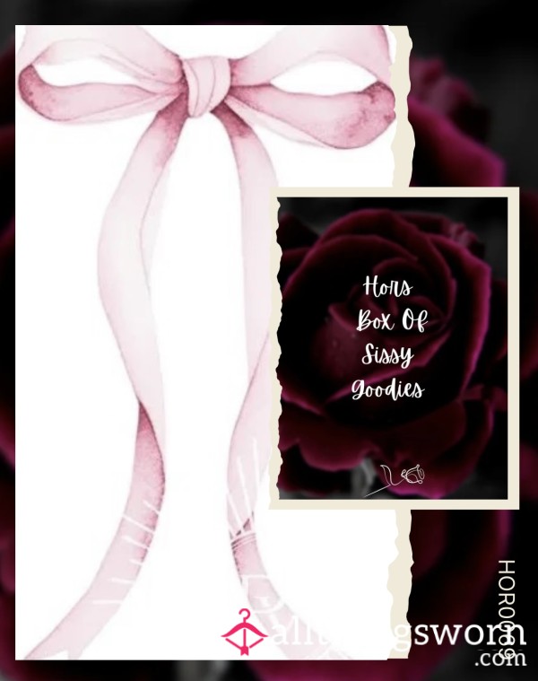 🌹 Hors Box Of Sissy Goodies 🌹