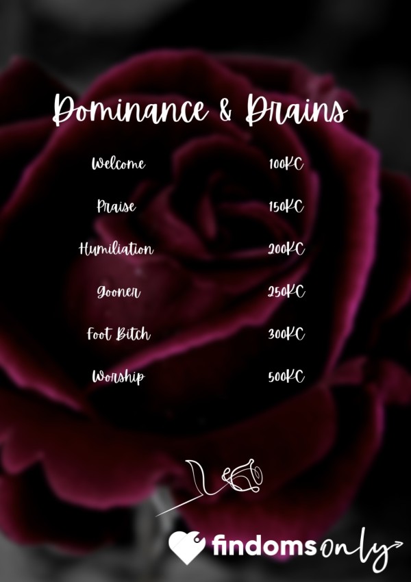 🌹 Hors Dominance & Drains 🌹