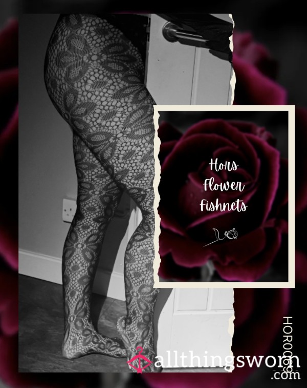 🌹 Hors Flower Fishnets 🌹
