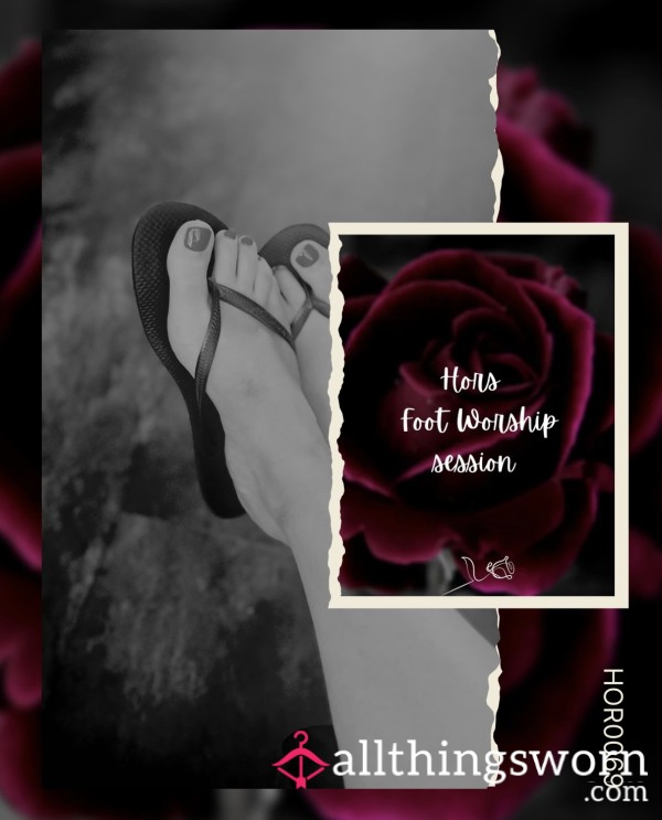 🌹 Hors Foot Worship Session 🌹