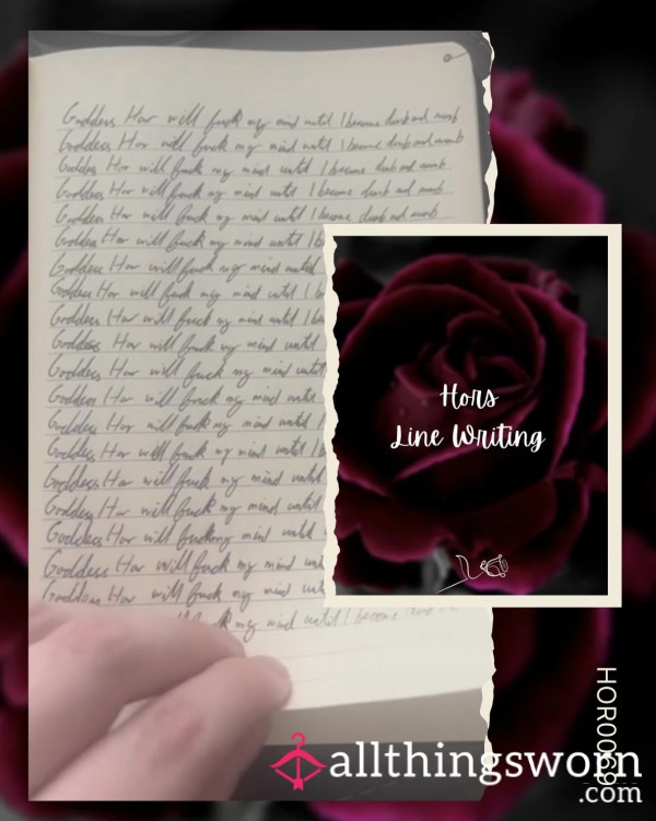 🌹 Hors Line Writing 🌹