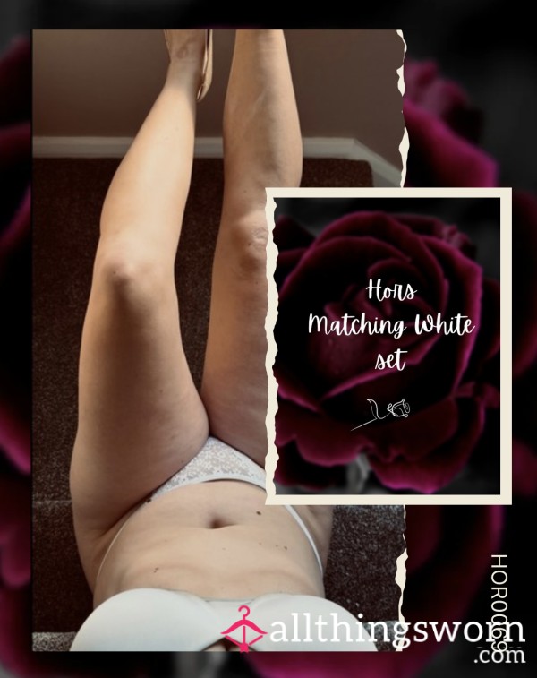 🌹 Hors Matching White Set 🌹