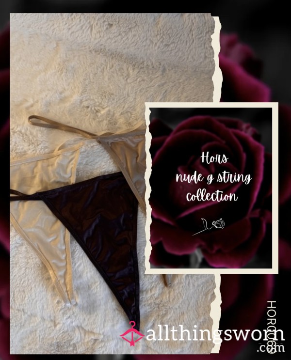 🌹 Hors Nude Thong Collection 🌹