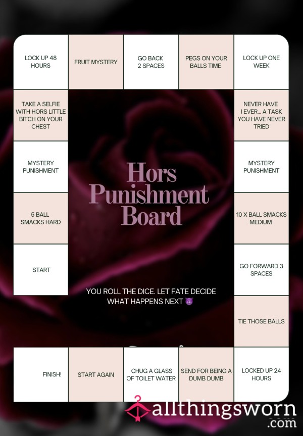 🌹 Hors Punishment Board 🌹