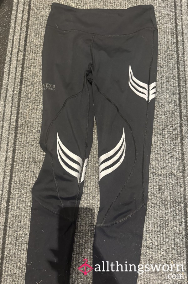 Horse Riding And Gym Wear Leggings With Silicone Grips