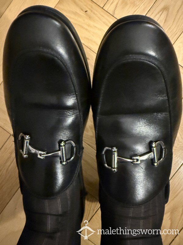HORSEBIT LEATHER LOAFERS