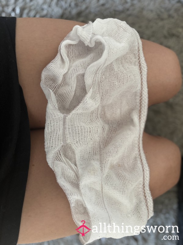 Hosp*tal Mesh Surgery Underwear — Real Post-Op Worn Panties, Rare Medical Fetish Item