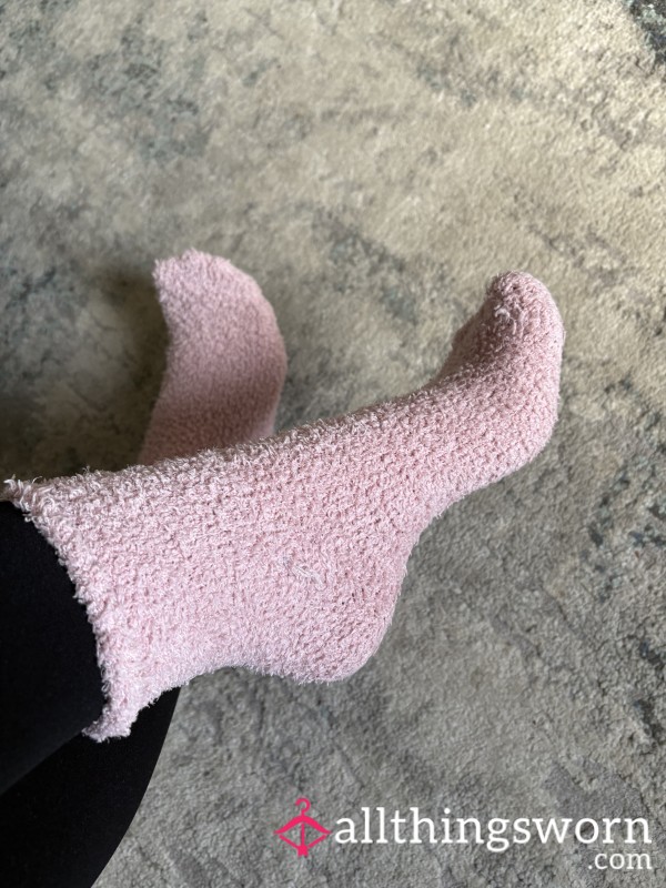 Hot And Sweaty Fluffy Socks