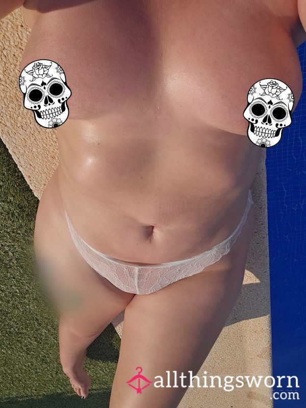 Hot And Sweaty Holiday Panties
