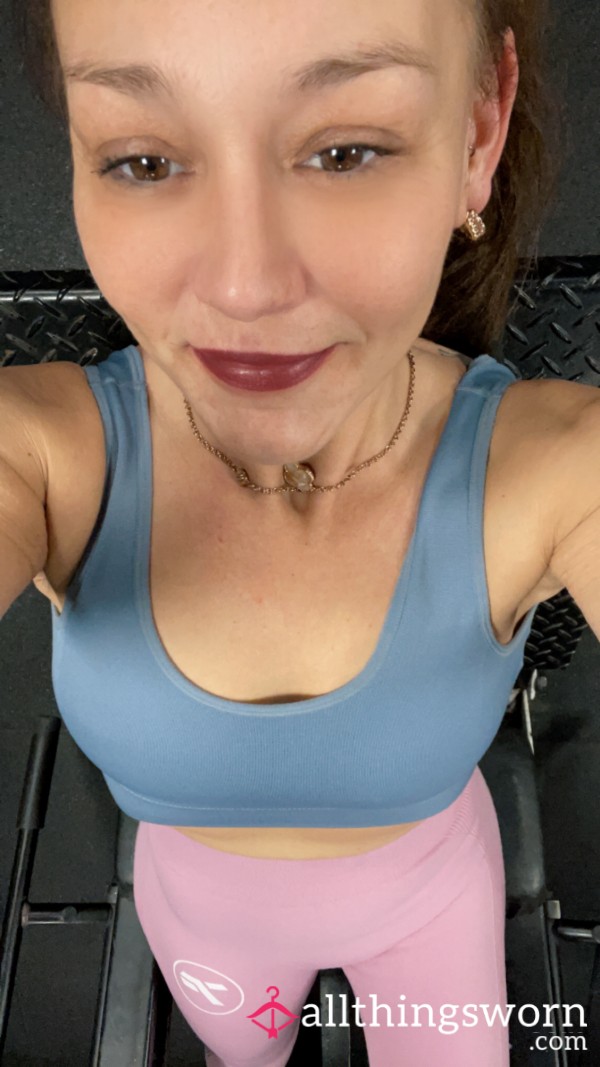 Hot And Sweaty Sports Bra