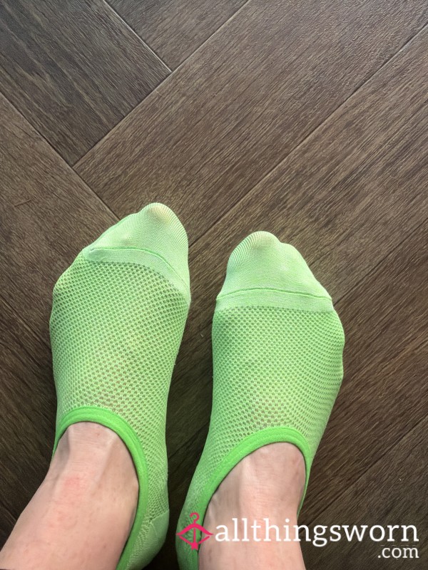 Hot And Sweaty Worn For My Shift Today Trainer Liner!