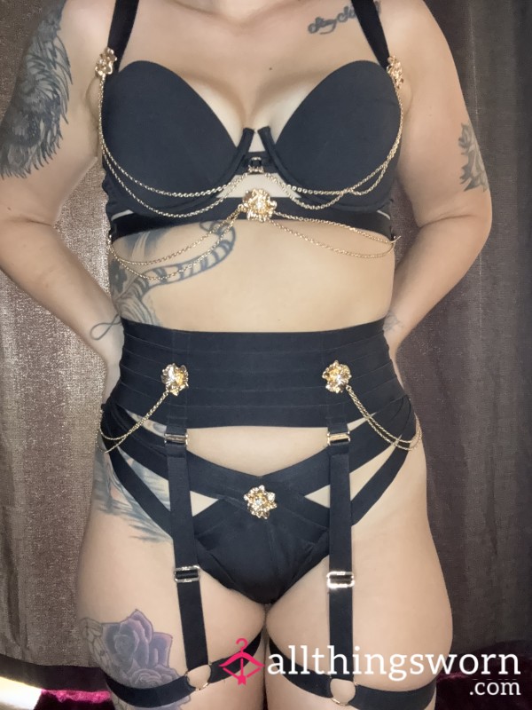 Hot Black Lingerie Set