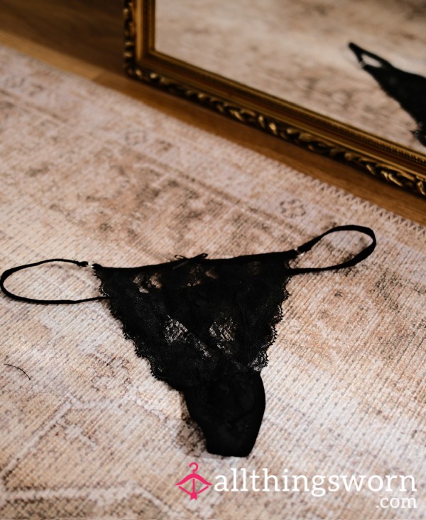 Hot Lace G String, 48hr Wear 💦💙