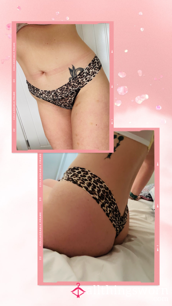 🐆Hot Leopard Print Thong 🐆