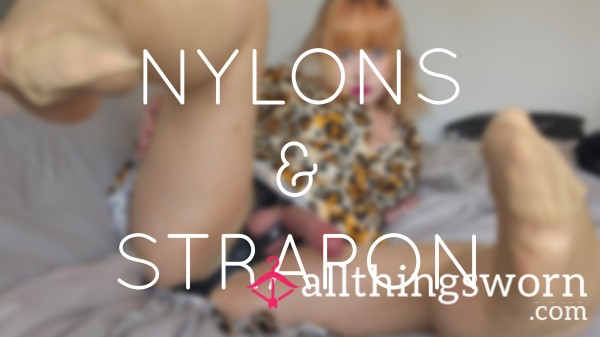 Hot Nylons Tights & Strapon Pics