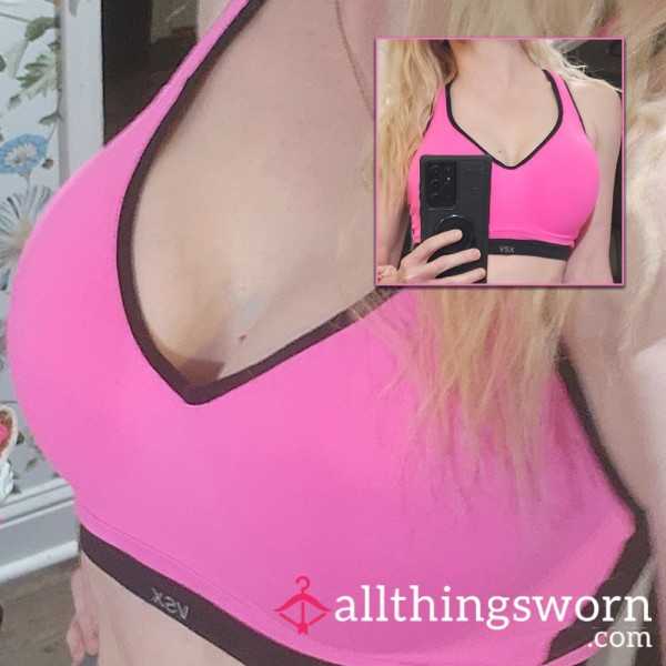 🩷 HOT PINK 32DD VICTORIA'S SECRET SPORTS BRA 🩷