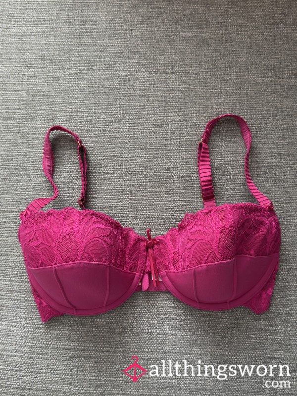 HOT PINK BRA