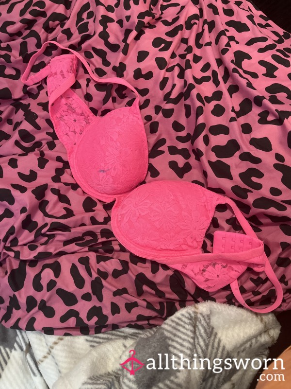 Hot Pink Bra