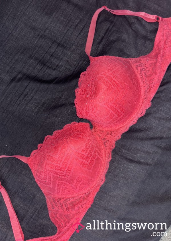 Hot Pink Bra