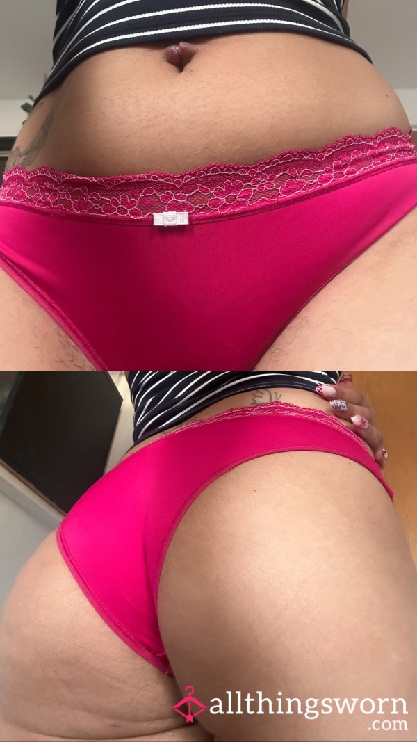 Hot Pink Brazilian Panties
