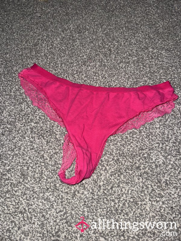 Hot Pink Brazilian Panty