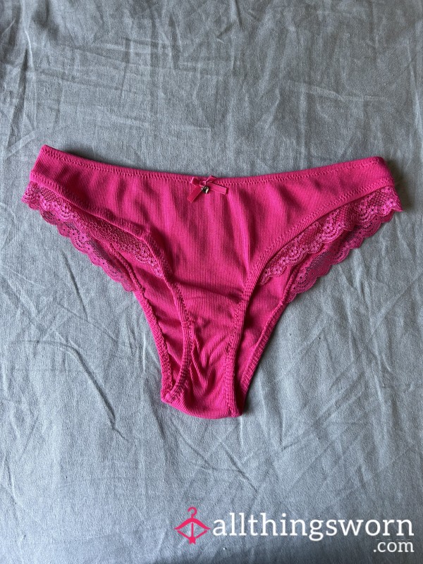Hot Pink Cheeky 24 Hour Wear Panties
